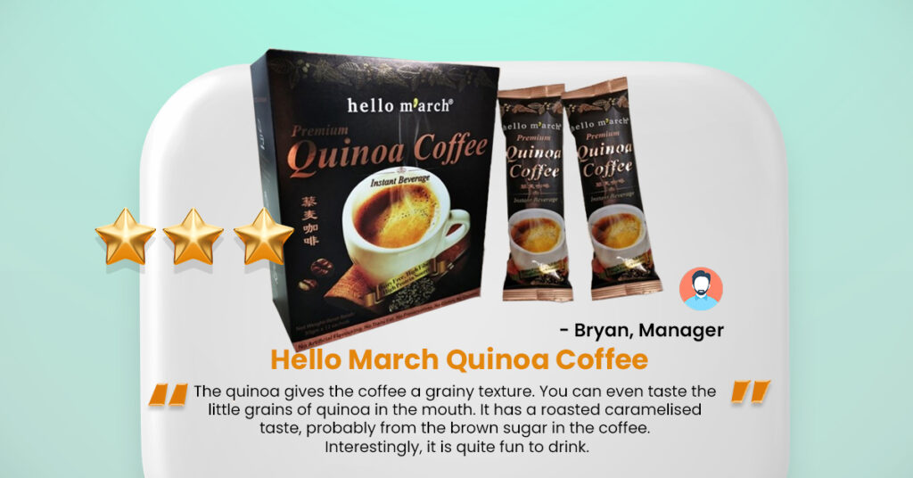Hello March Quinoa Coffee