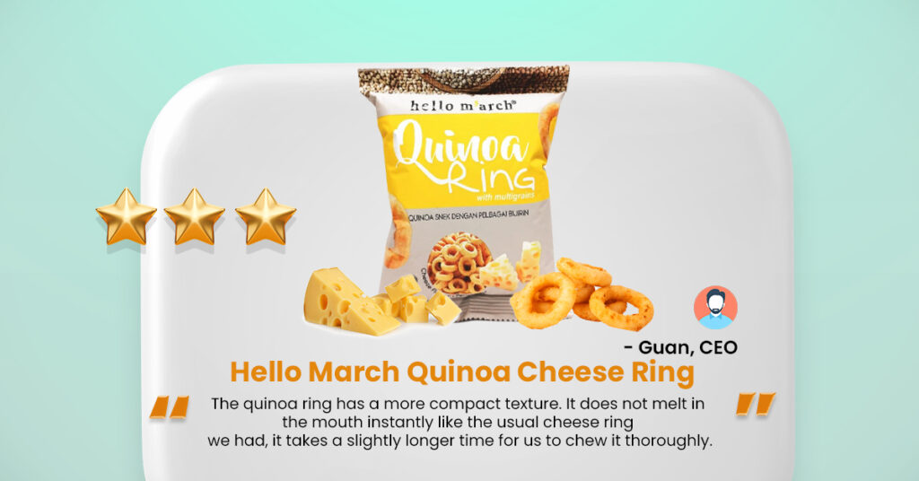 Hello March Quinoa Ring ( Cheese )